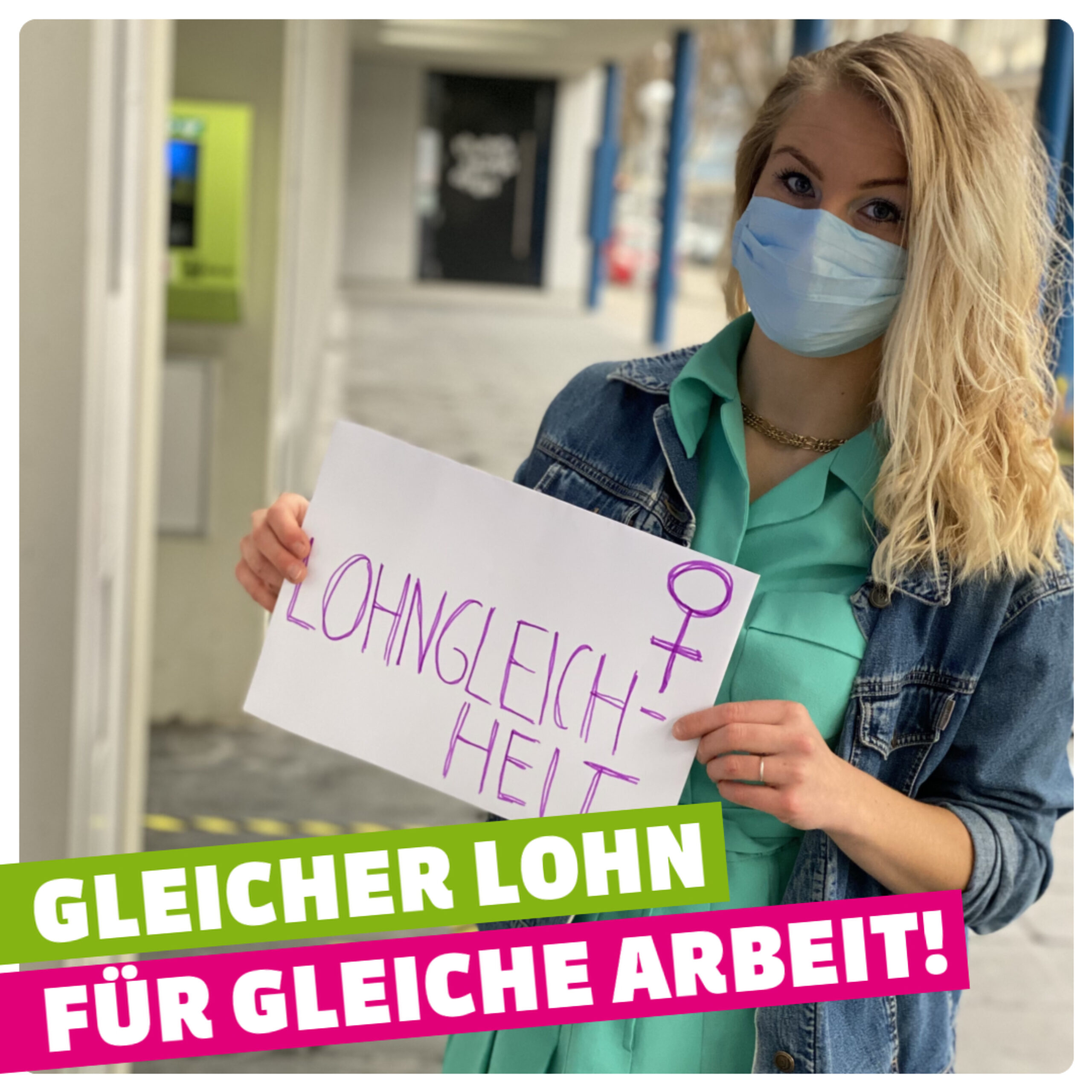 Gleicher Lohne für gleiche Arbeit!