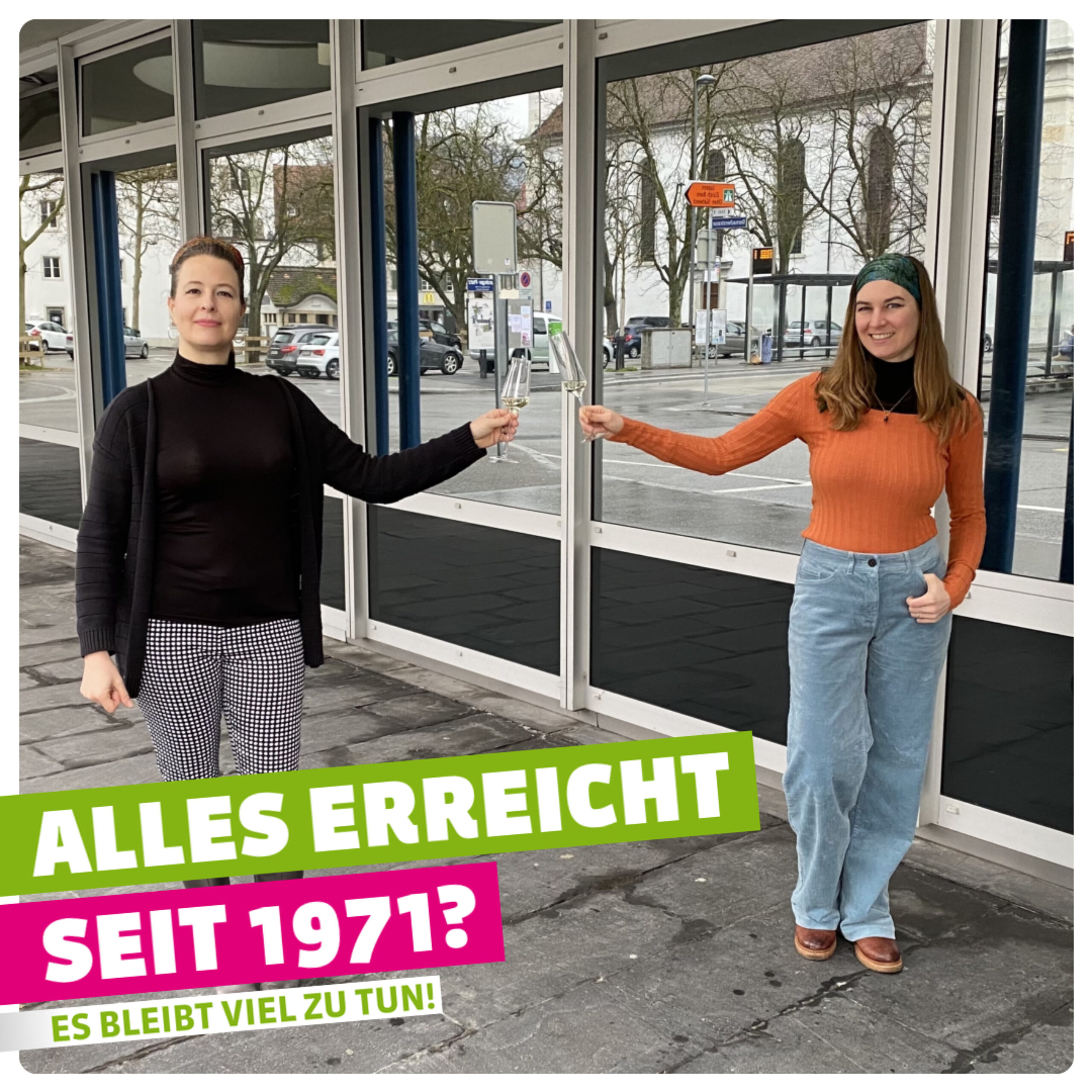 50 Jahre Frauenstimmrecht #HELVETIARUFT